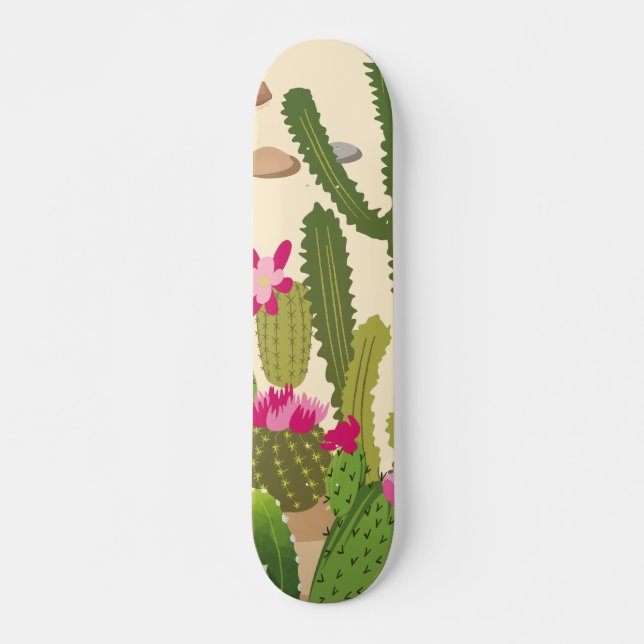 Cactus Variety Mini Skateboard Bräda 18,5 Cm (Framsida)