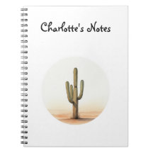 Cactus vattencolor notebook