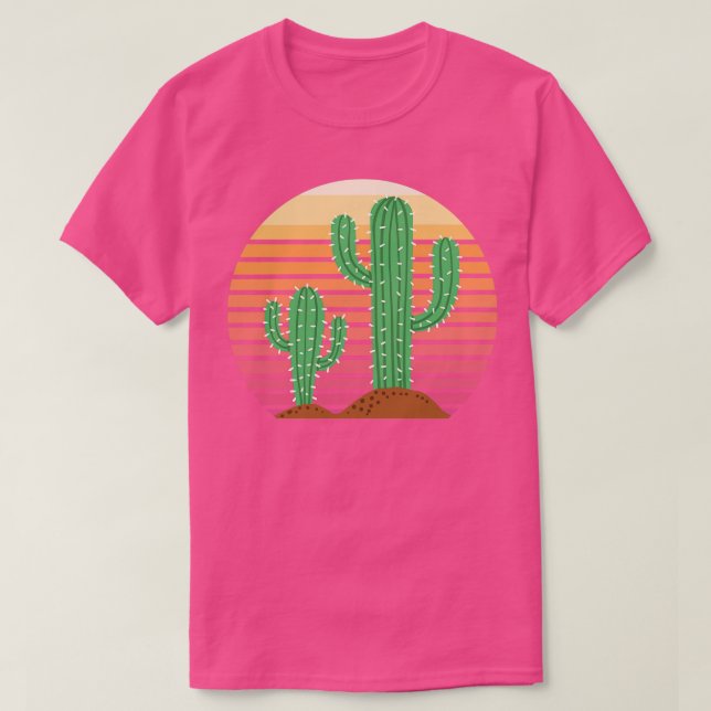 Cactus Vintage 1 T Shirt (Design framsida)