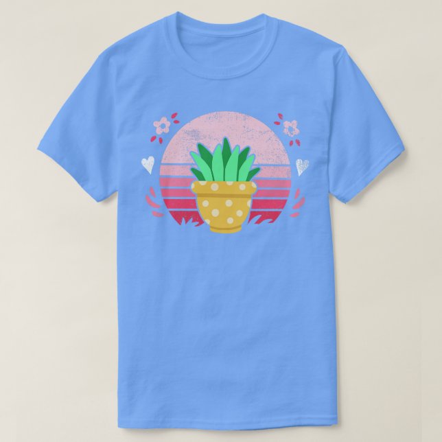 Cactus Vintage T Shirt (Design framsida)