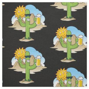 Cactus with Beer Tyg