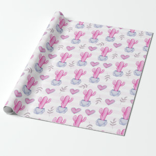 Cactus Wrapping Papper Presentpapper