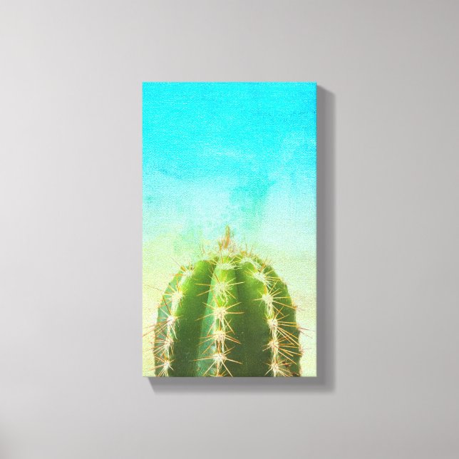 Cactus Zen Kanvastryck (Framsida)