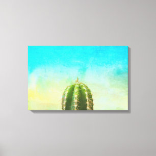 Cactus Zen Kanvastryck