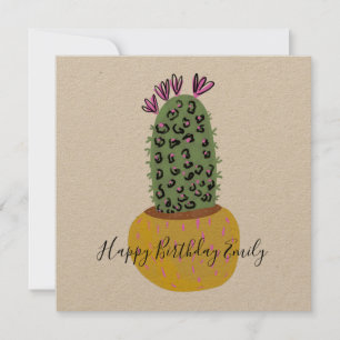 Cactusdjur Tryck Illustration 