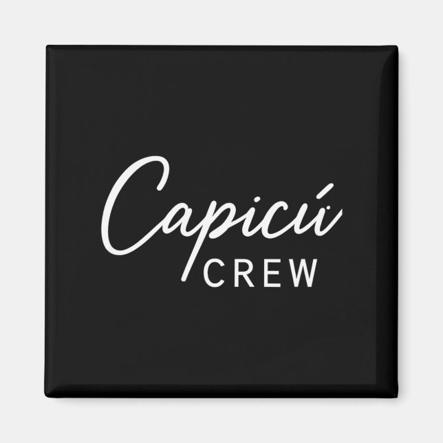 Cacú Crew Matching Dominoes Players  Magnet (Framsidan)