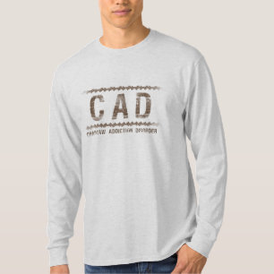 CAD - Chainsawböjelseoordning T Shirt