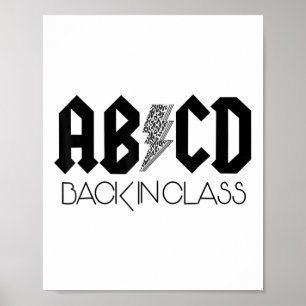 CAD CK i Cl Leopard CK till skollärarbarn Poster