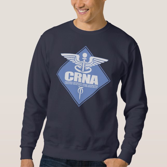 Cad CRNA (diamant) Långärmad Tröja (Framsida)