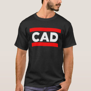 CAD-dator med stöd T Shirt
