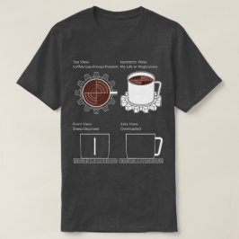 CAD-läge: Kaffe, grindar och kaos T Shirt