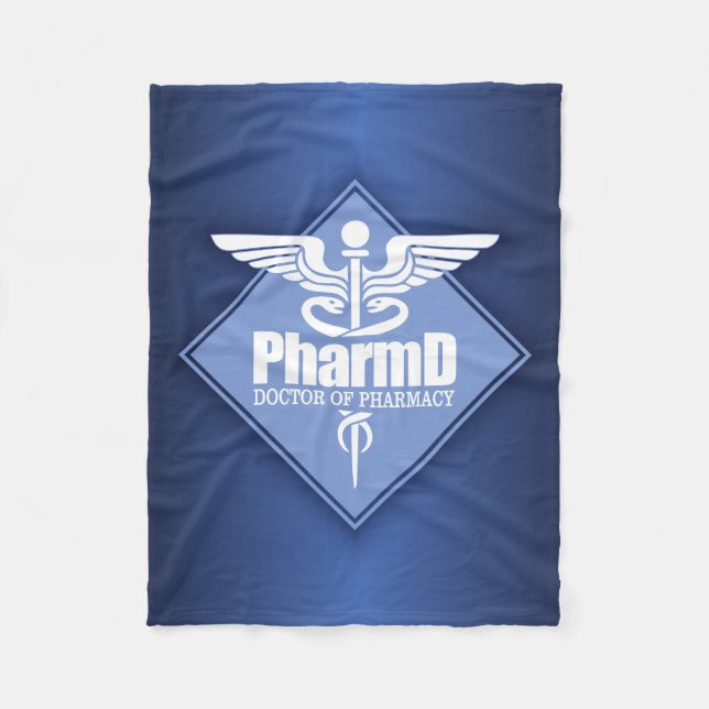 Cad PharmD (diamant) Fleecefilt (Framsidan)