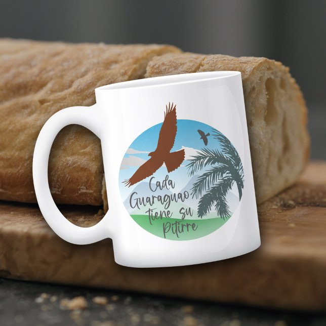 Cada Guaraguao tiene su Pitirre Kaffemugg (Skapare uppladdad)