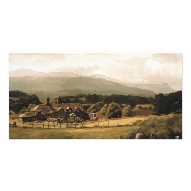 Cadair Idris Fototryck (Framsidan)