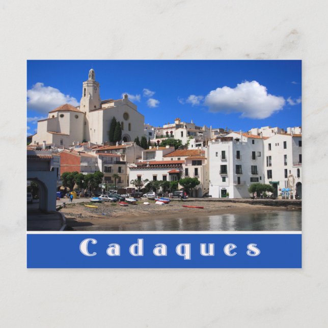 Cadaques vycard vykort (Framsida)