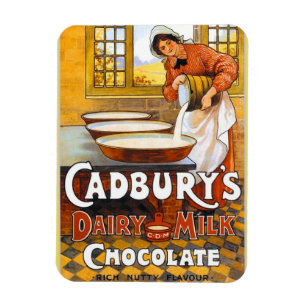 Cadburys mejerimjölkchoklad magnet