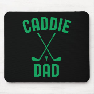 Caddie Pappa Golf Klubb Coola Golfing Cute Golfer Musmatta