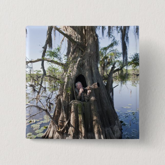 Caddo Lake, jaktblind Knapp (Framsida)