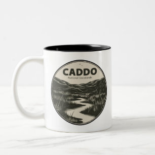 Caddo National Grasslands Texas Stream Två-Tonad Mugg
