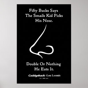 Caddyshack 50 köpare poster