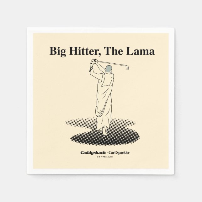 Caddyshack | Big Hitter, Lama Pappersservett (Framsidan)