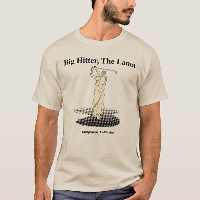 Caddyshack | Big Hitter, Lama T Shirt (Framsida)