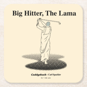 Caddyshack Big Hitter, Lama Underlägg Papper Kvadrat