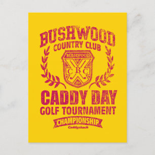 Caddyshack   Bushwood Country Club Caddie Dag Golf Vykort
