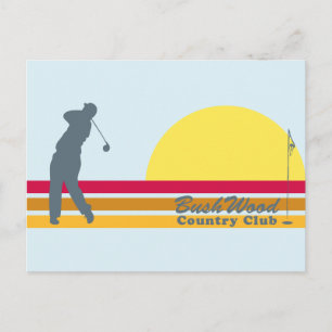 Caddyshack   Bushwood Country Club Soluppgång Vykort