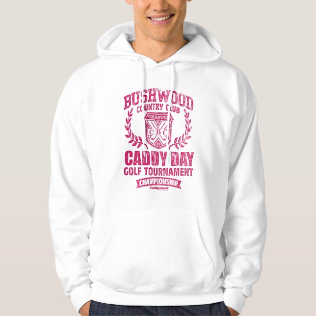 Caddyshack | Bushwood Land Klubb Caddy Day Golf Hoodie (Framsida)