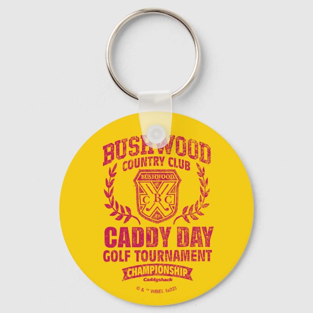 Caddyshack | Bushwood Land Klubb Caddy Day Golf Nyckelring (Framsida)