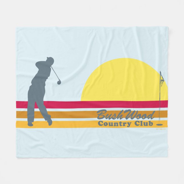 Caddyshack | Bushwood Land Klubb Sunrise Fleecefilt (Framsidan (Horisontell))