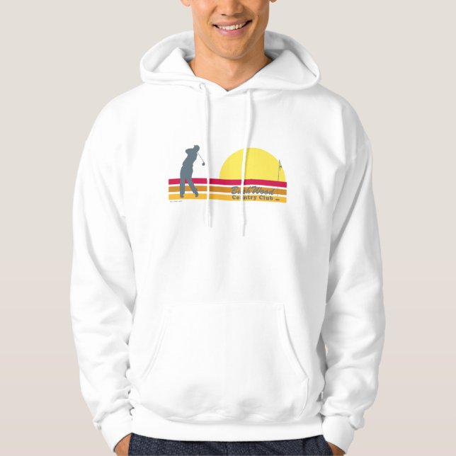 Caddyshack | Bushwood Land Klubb Sunrise Hoodie (Framsida)