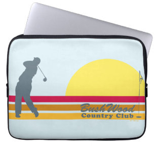 Caddyshack Bushwood Land Klubb Sunrise Laptop Fodral