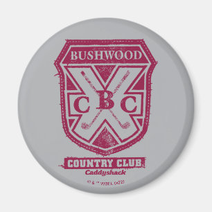 Caddyshack   Bushwood Land Klubb Vapensköld Magnet