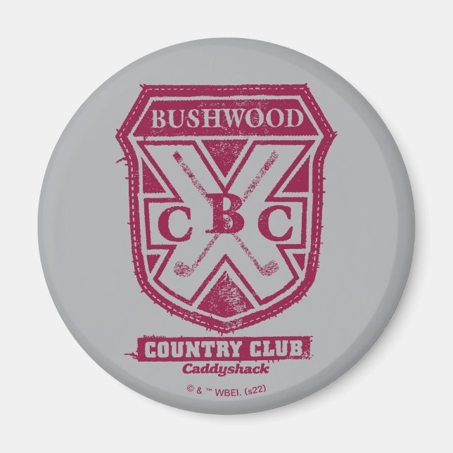 Caddyshack | Bushwood Land Klubb Vapensköld Magnet (Framsidan)