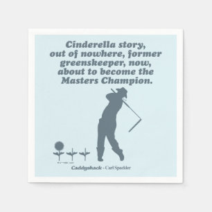 Caddyshack Cindrella Story Pappersservett