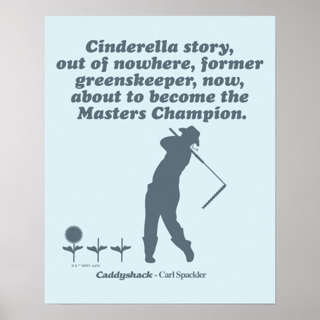 Caddyshack | Cindrella Story Poster (Framsidan)
