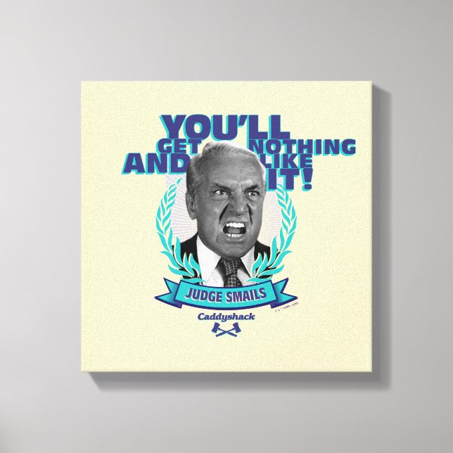 Caddyshack | Du får inget och gillar det Canvastryck (Framsida)