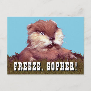 Caddyshack Frys, Gopher! Vykort