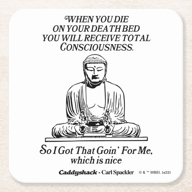 Caddyshack I Har som ska åt mig Underlägg Papper Kvadrat (Framsidan)