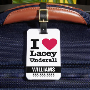 Caddyshack I Kärlek Lacey Underall Bagagebricka