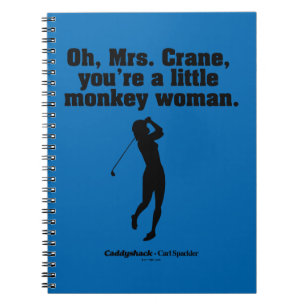 Caddyshack Mrs Crane Anteckningsbok