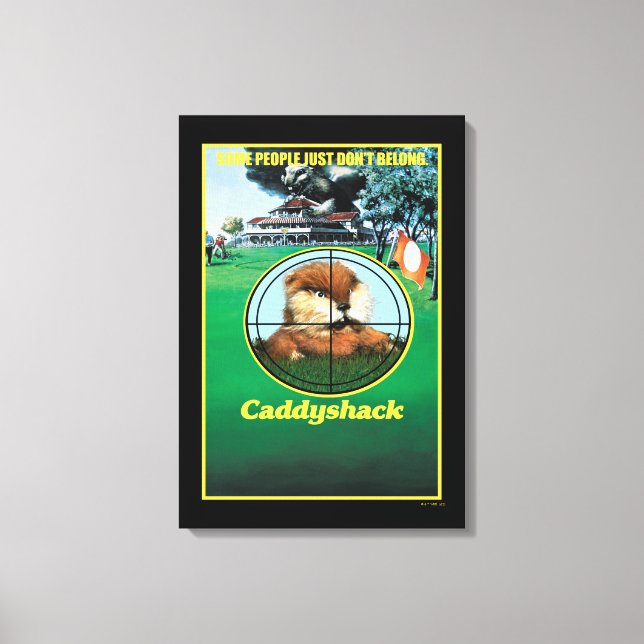 Caddyshack Poster Canvastryck (Framsida)