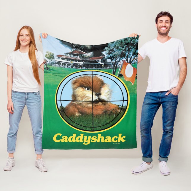 Caddyshack-Poster Fleecefilt (På plats)