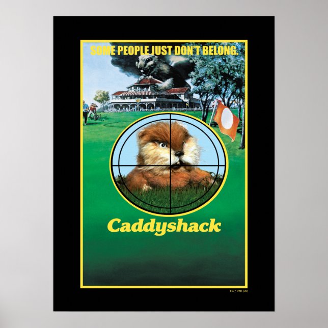 Caddyshack-Poster Poster (Framsidan)