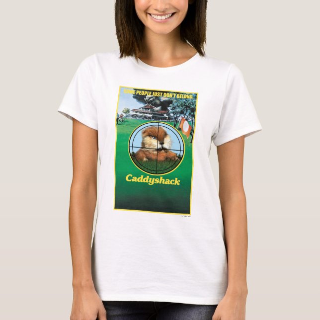 Caddyshack-Poster T Shirt (Framsida)