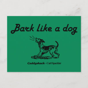 Caddyshack   Skäll som en hund! Vykort
