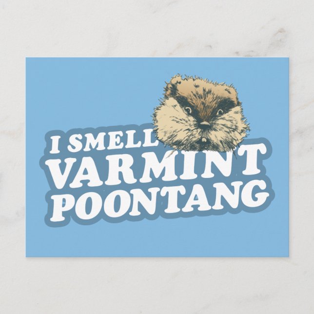 Caddyshack | Smell Varmint Poontang Vykort (Framsida)