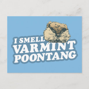 Caddyshack Smell Varmint Poontang Vykort